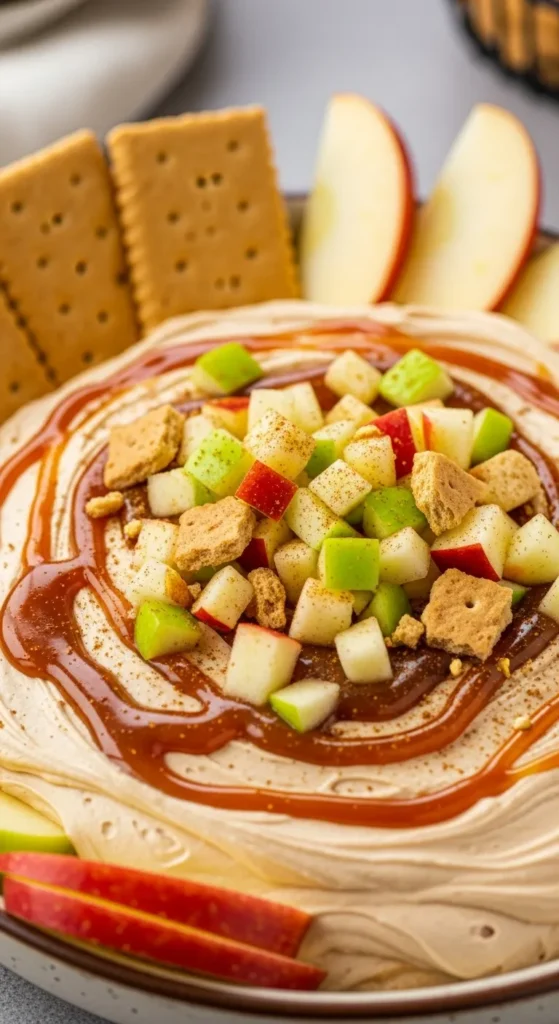 Caramel Apple Cheesecake Dip Recipe