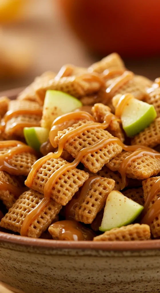 Caramel Apple Chex Mix