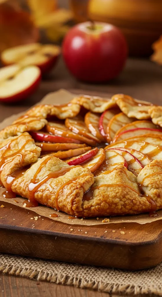 Caramel Apple Galette