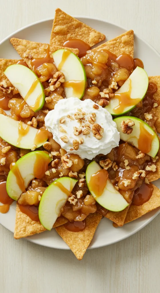 Caramel Apple Nachos