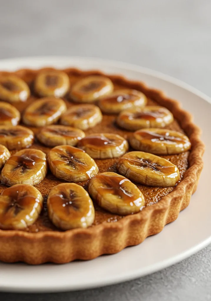 Caramelized Banana Tart Recipe
