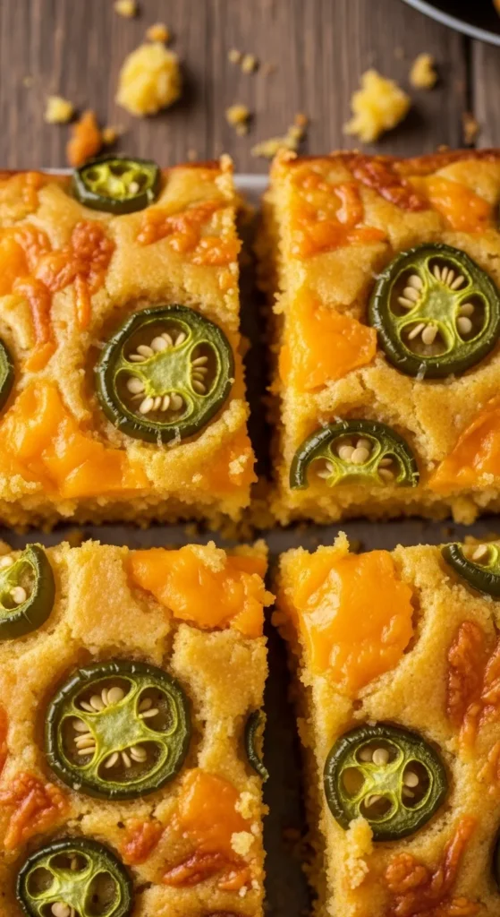 Cheddar Jalapeno Cornbread Recipe