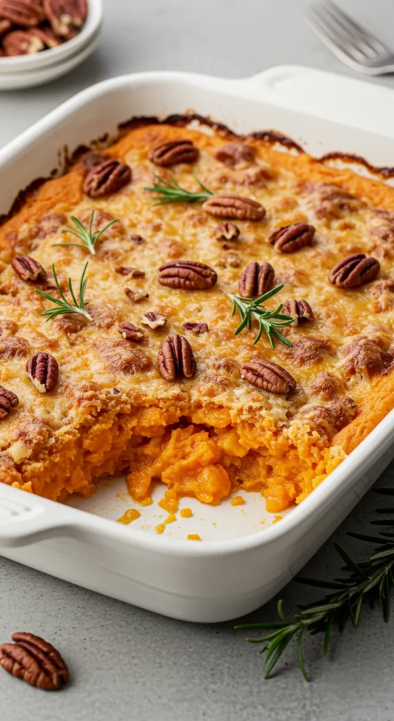 Cheesy Sweet Potato Casserole