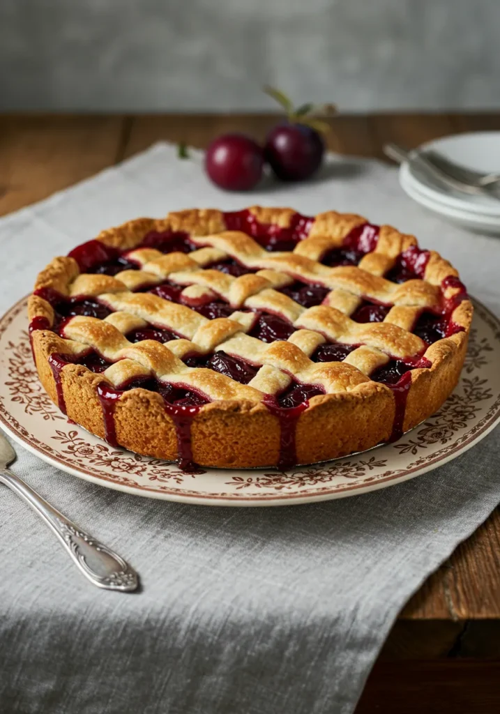 Cherry Plum Pie Recipe
