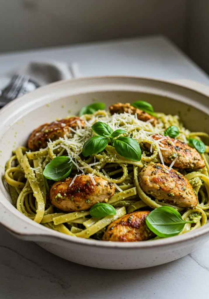 Chicken Pesto Pasta Recipe