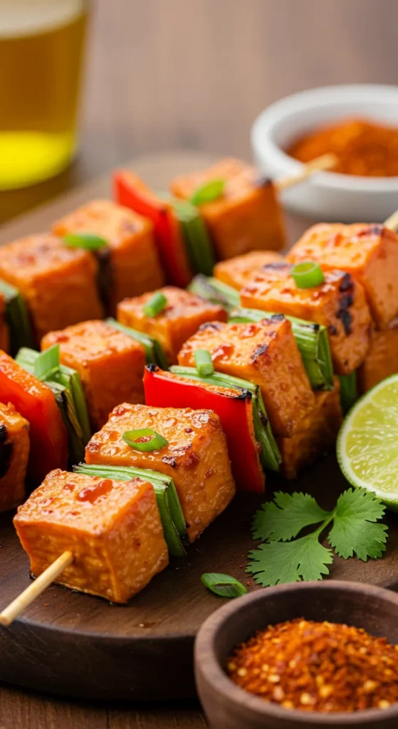 Chili-Lime Sweet Potato Kabobs