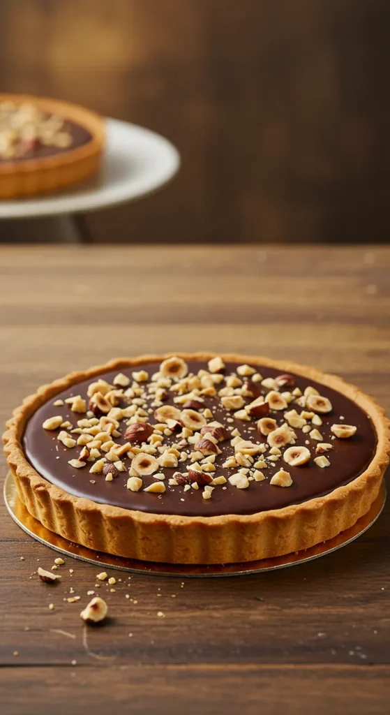 Chocolate Hazelnut Tart