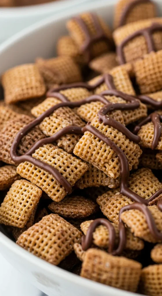 Chocolate Peanut Butter Chex Mix