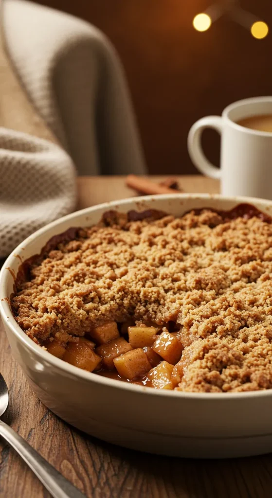 Cinnamon Apple Crisp That Screams Cozy