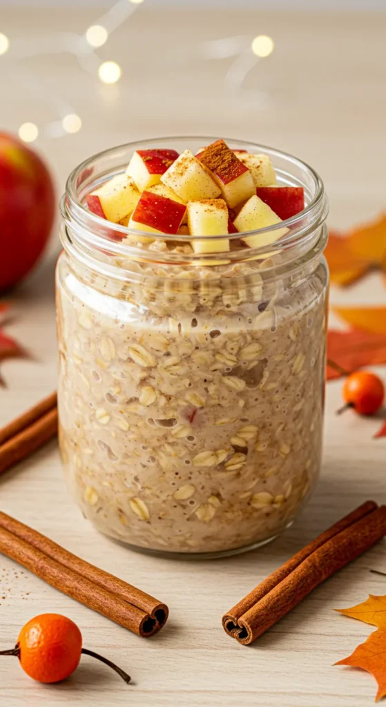 Cinnamon Apple Overnight Oats