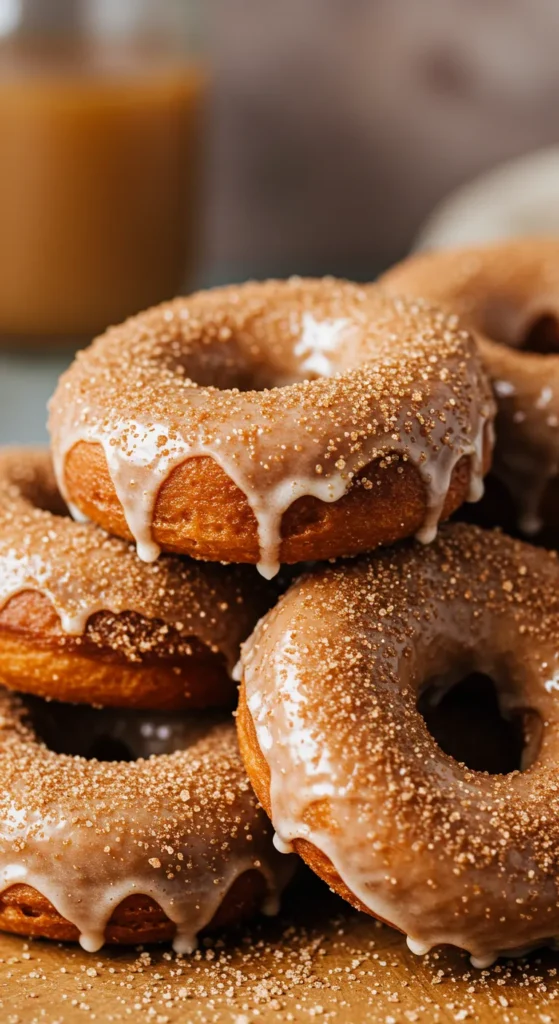 Cinnamon-Spiked Apple Cider Donuts