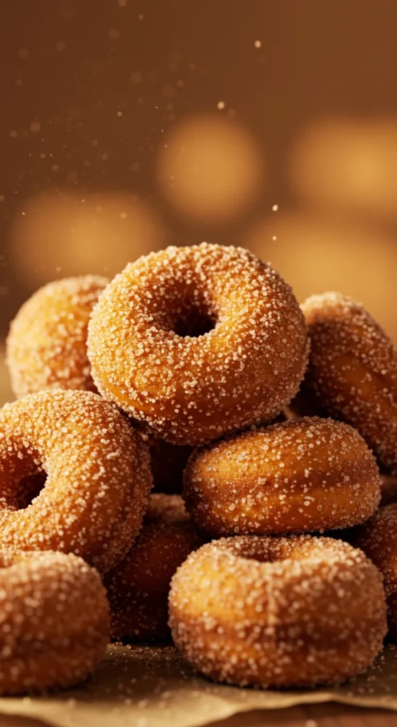 Cinnamon Sugar Donut Holes
