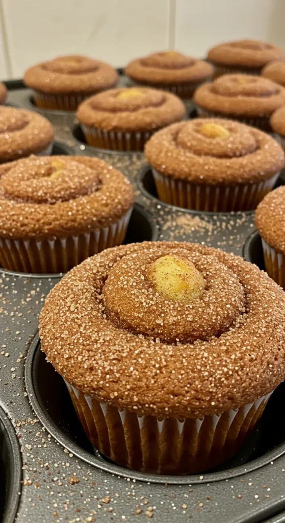 Cinnamon Sugar Donut Muffins