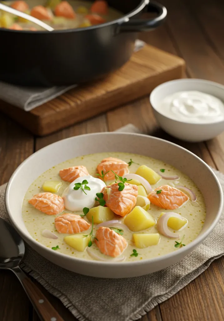 Cozy Comfort Salmon Chowder Recipe
