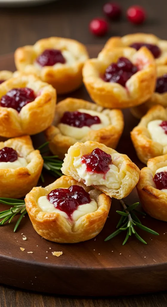Cranberry Brie Bites