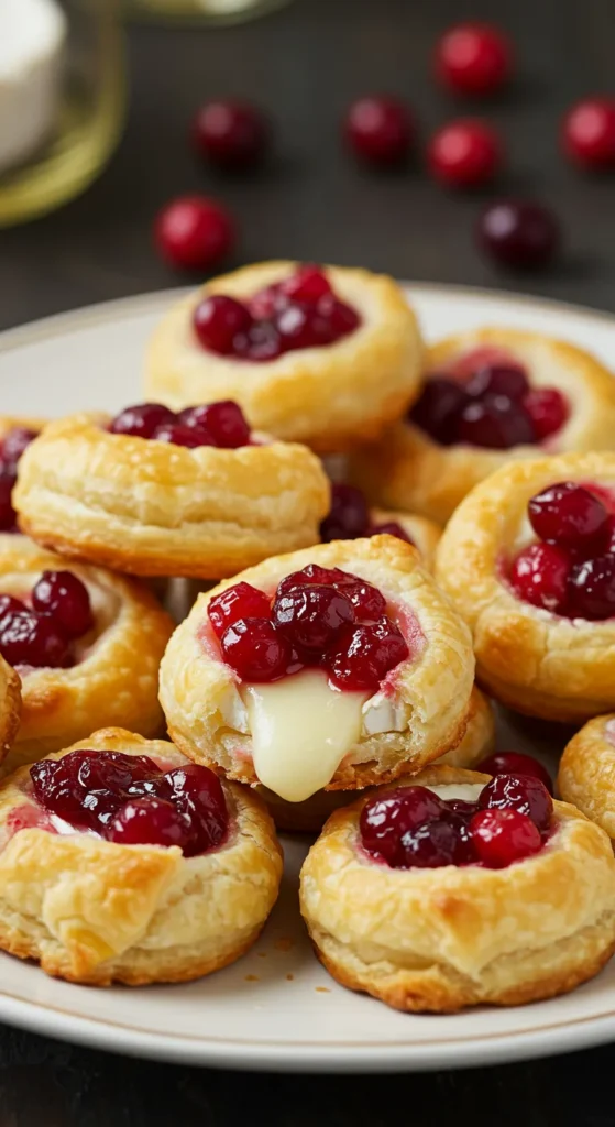 Cranberry Brie Bites