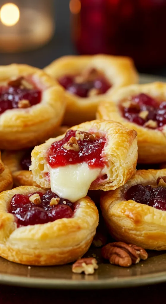Cranberry Brie Bites