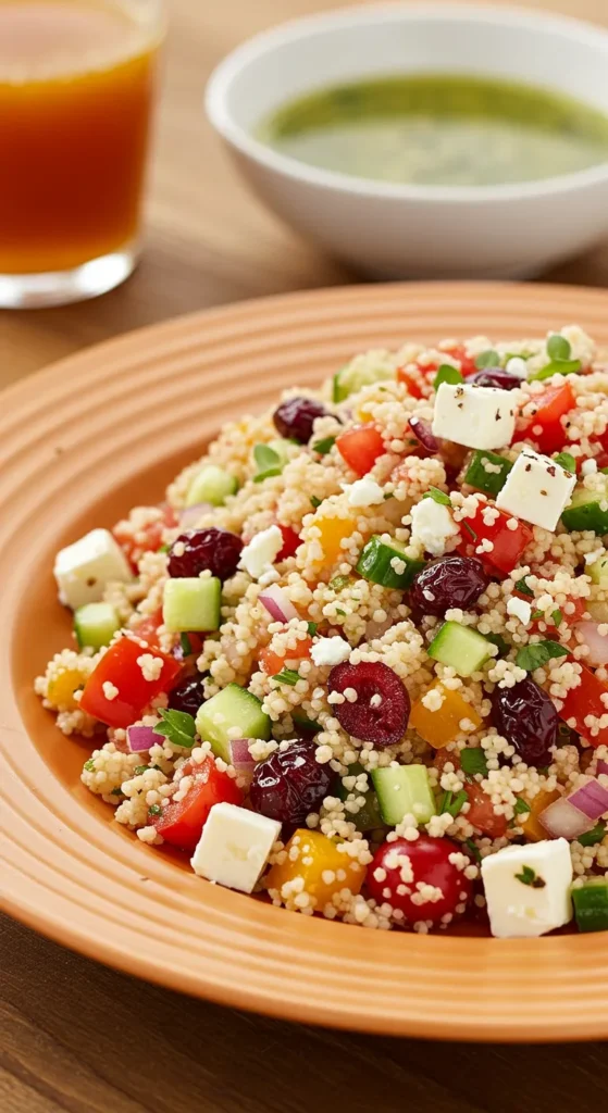 Cranberry & Feta Couscous Salad