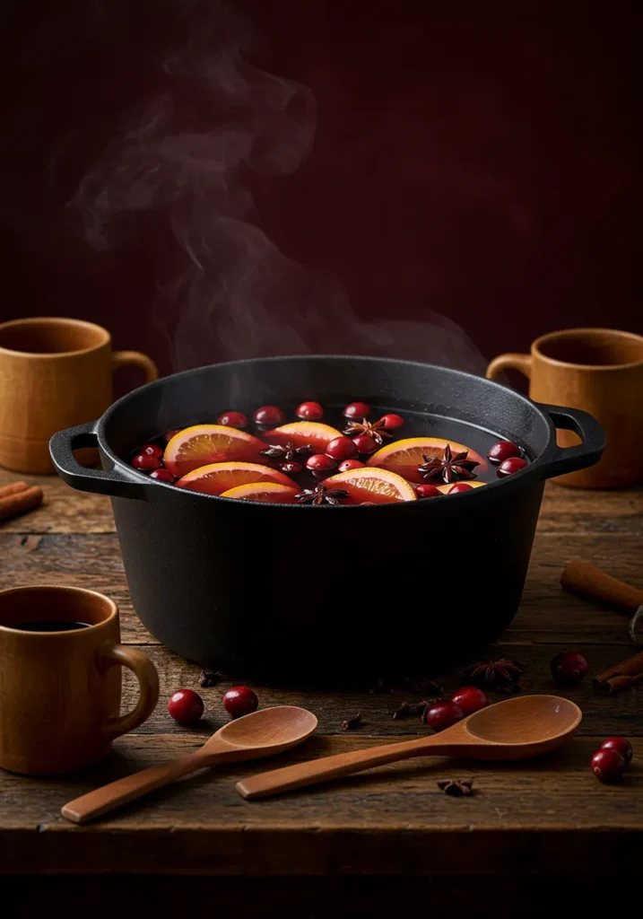 Cranberry Orange Mulled Wine