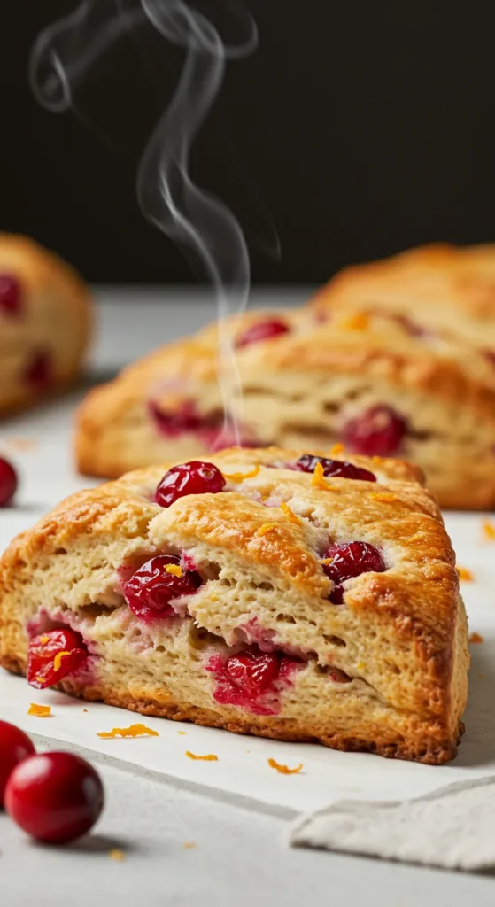 Cranberry Orange Scones