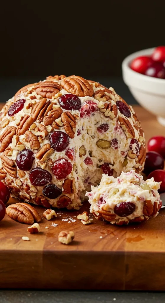 Cranberry Pecan Cheese Ball