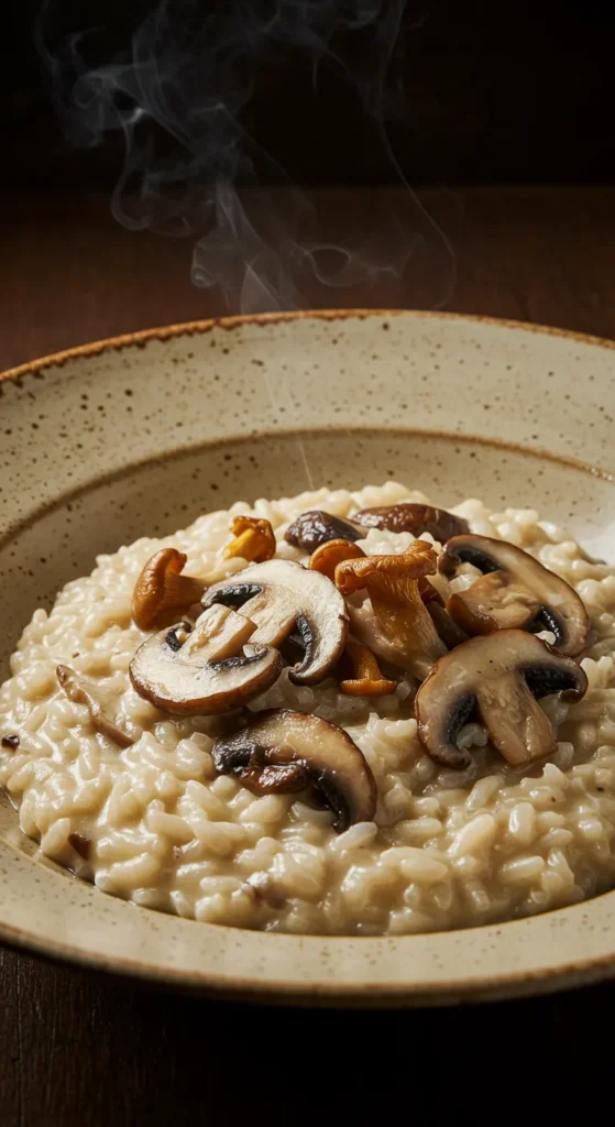 Creamy Mushroom Risotto