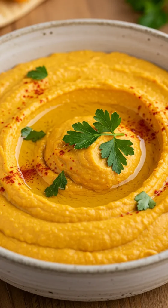 Creamy Pumpkin Hummus