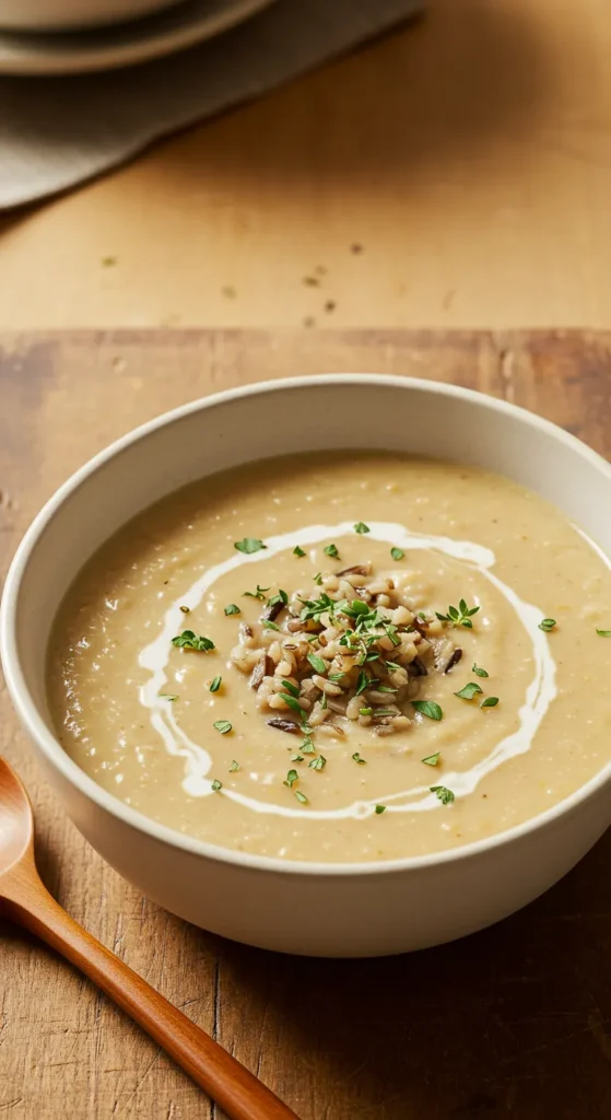 Creamy Wild Rice Soup