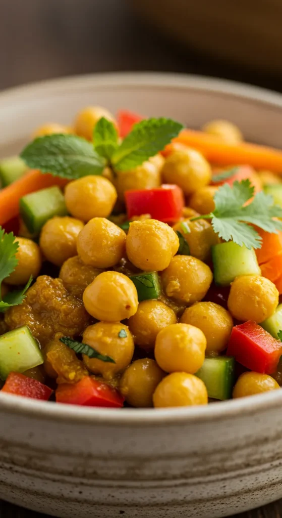 Curried Chickpea Salad
