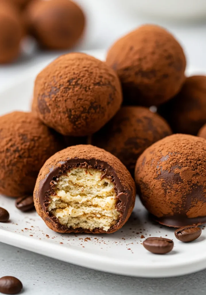 Easy No-Bake Tiramisu Truffles Recipe