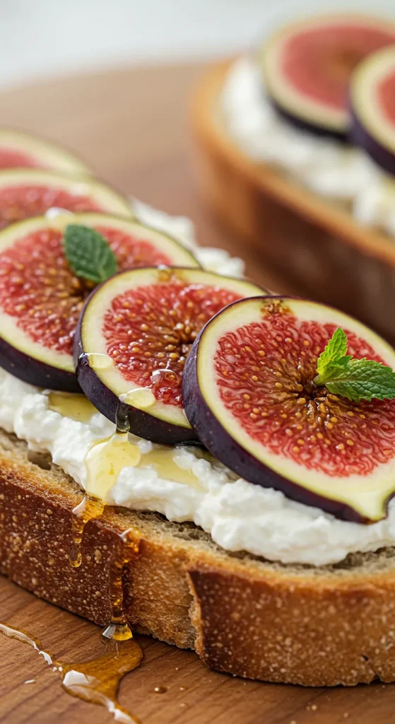 Fig and Ricotta Toast