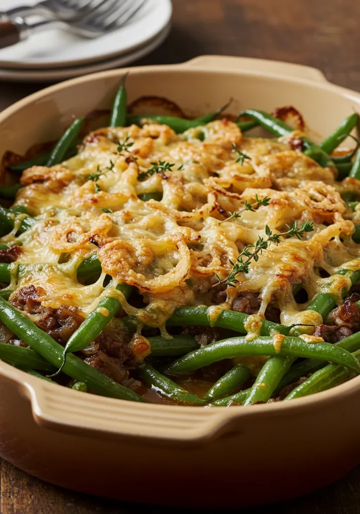 French Onion Green Bean Casserole