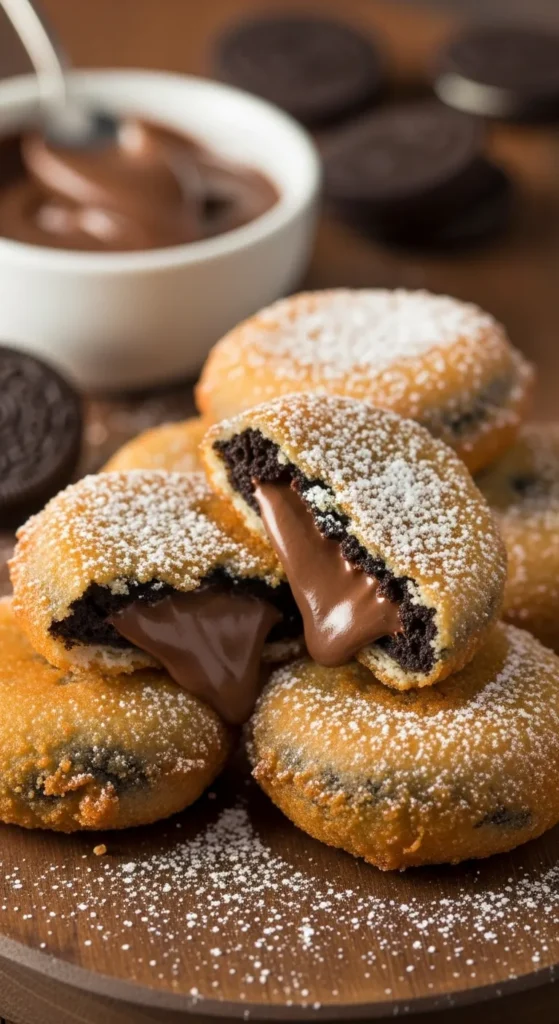 Fried Nutella Oreos Recipe