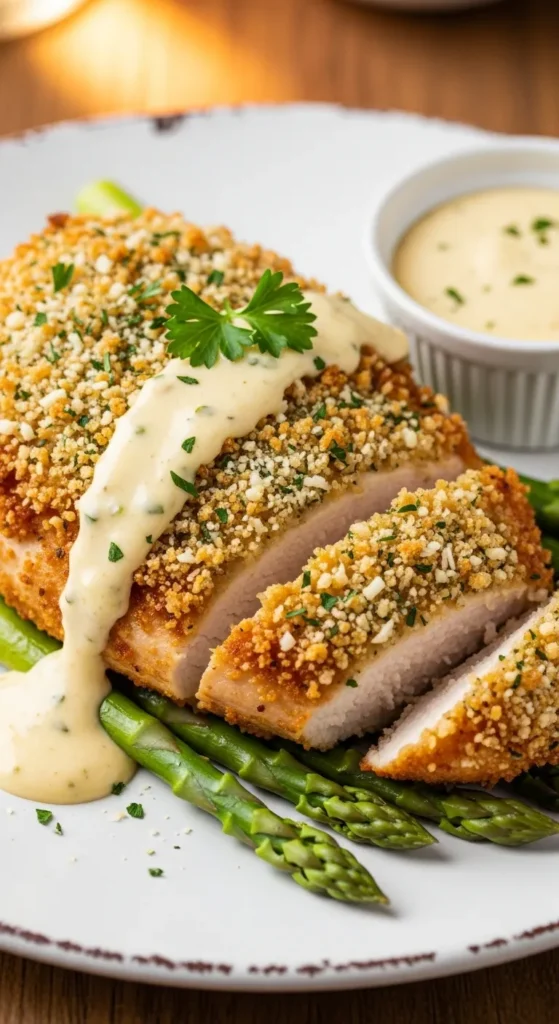 Garlic Parmesan Crusted Chicken Recipe