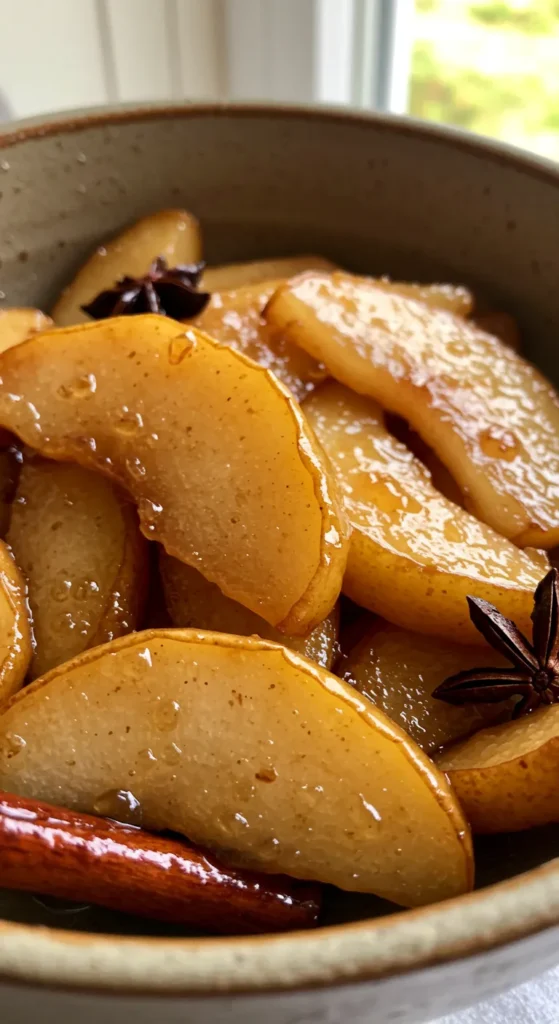 Ginger Pear Compote