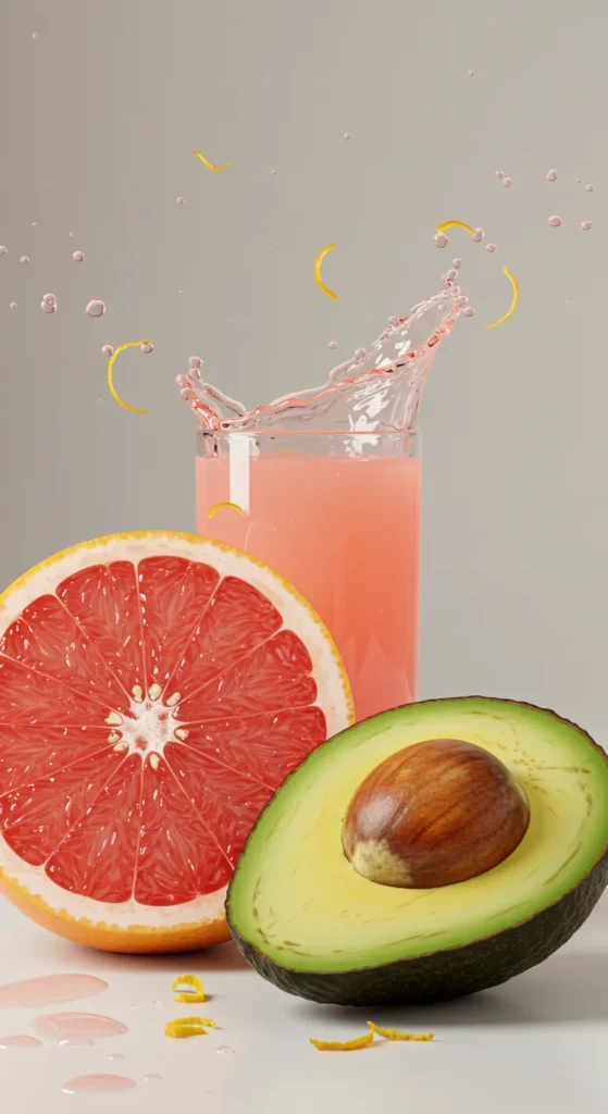 Grapefruit and Avocado Citrus Twist