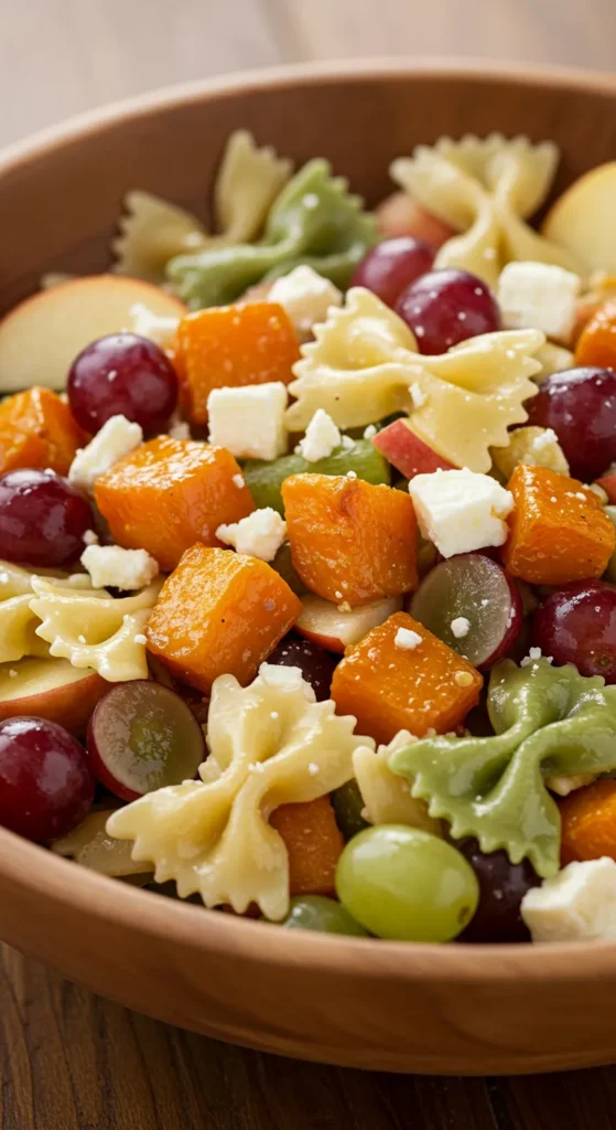 Harvest Cobb Pasta Salad with Maple Dijon Dressing