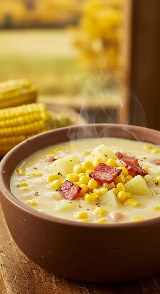 Harvest Corn and Bacon Chowder