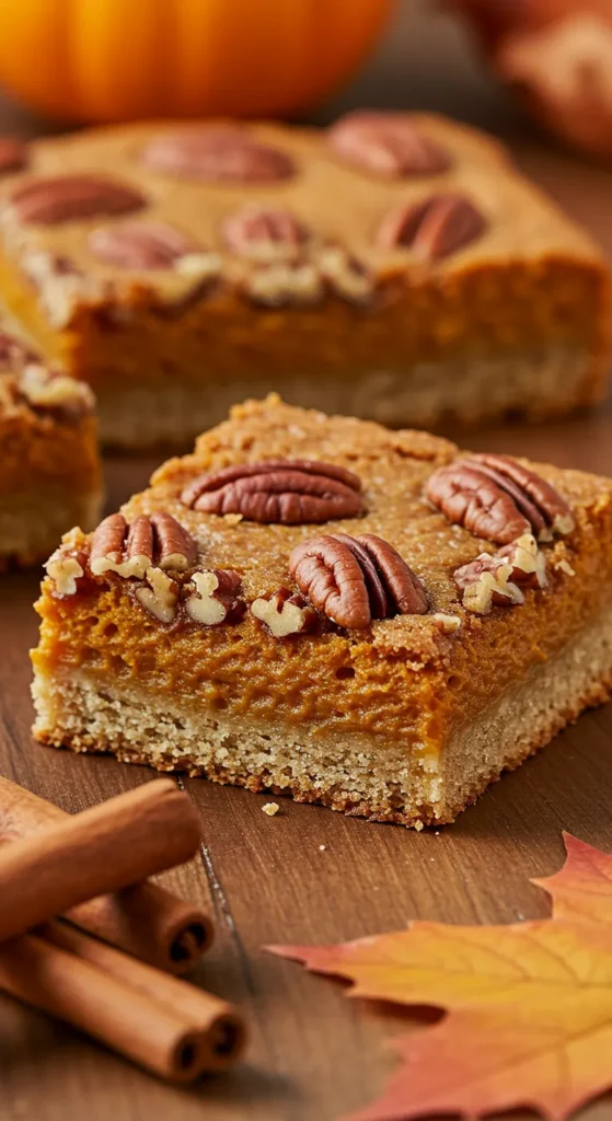 Harvest Pumpkin Bars