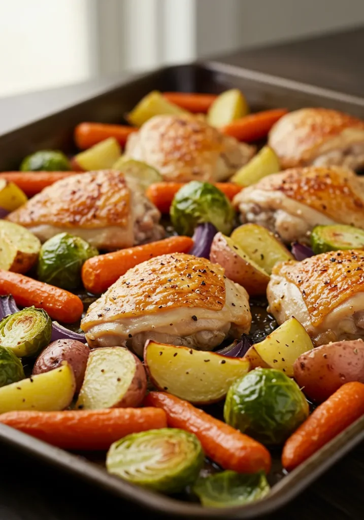 Harvest Sheet Pan Chicken & Veggies