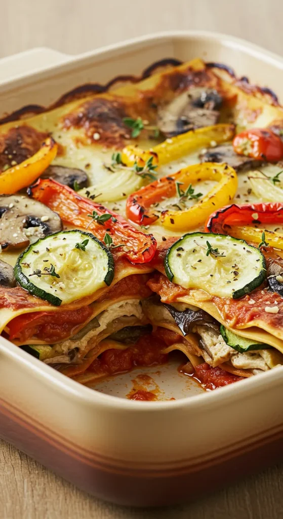 Harvest Vegetable Lasagna