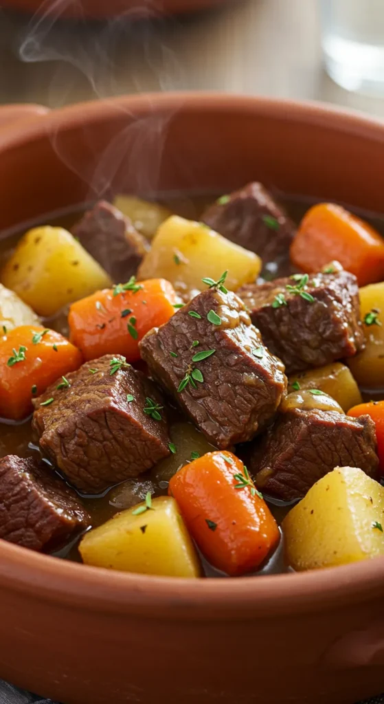 Hearty Beef and Root Vegetable Stew