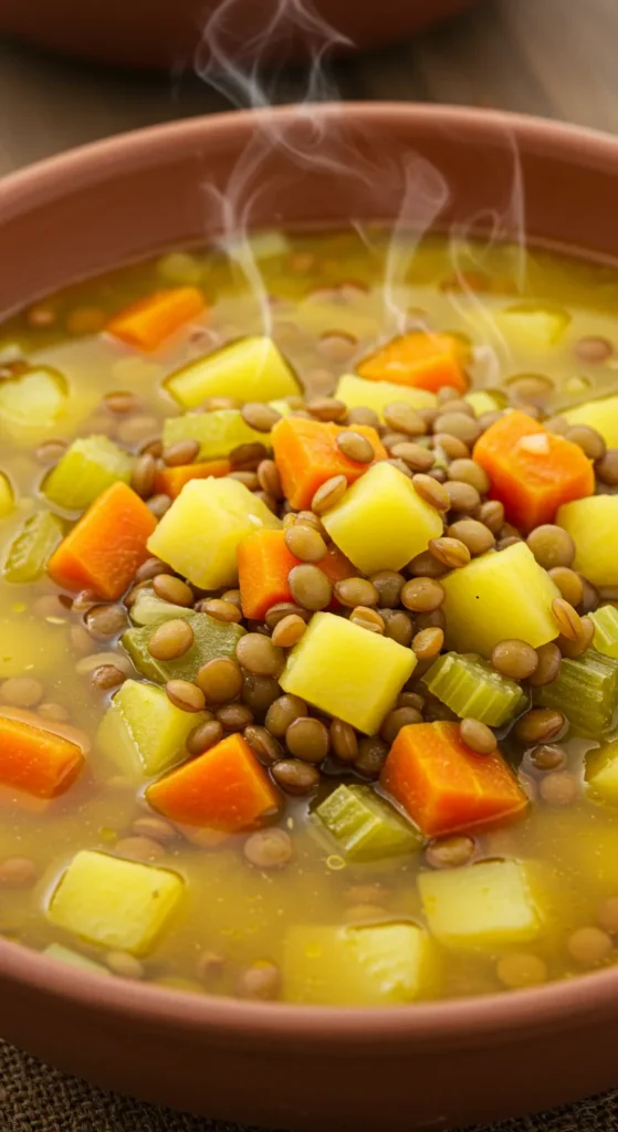 Hearty Lentil & Vegetable Soup