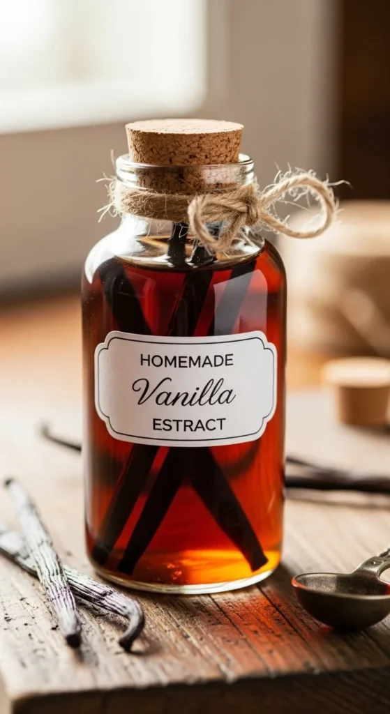 Homemade Vanilla Extract
