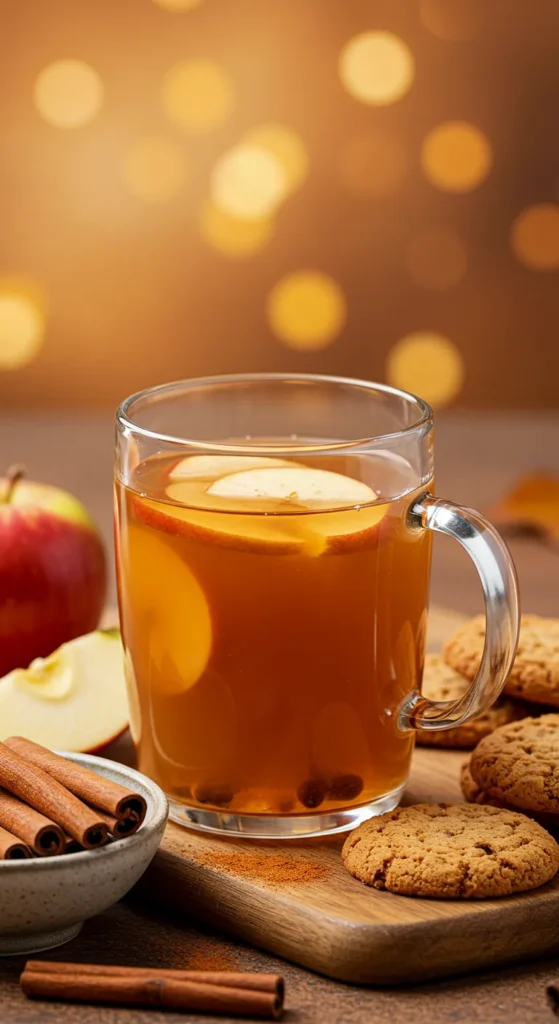 Hot Apple Cider Sangria (Snack + Drink Bonus