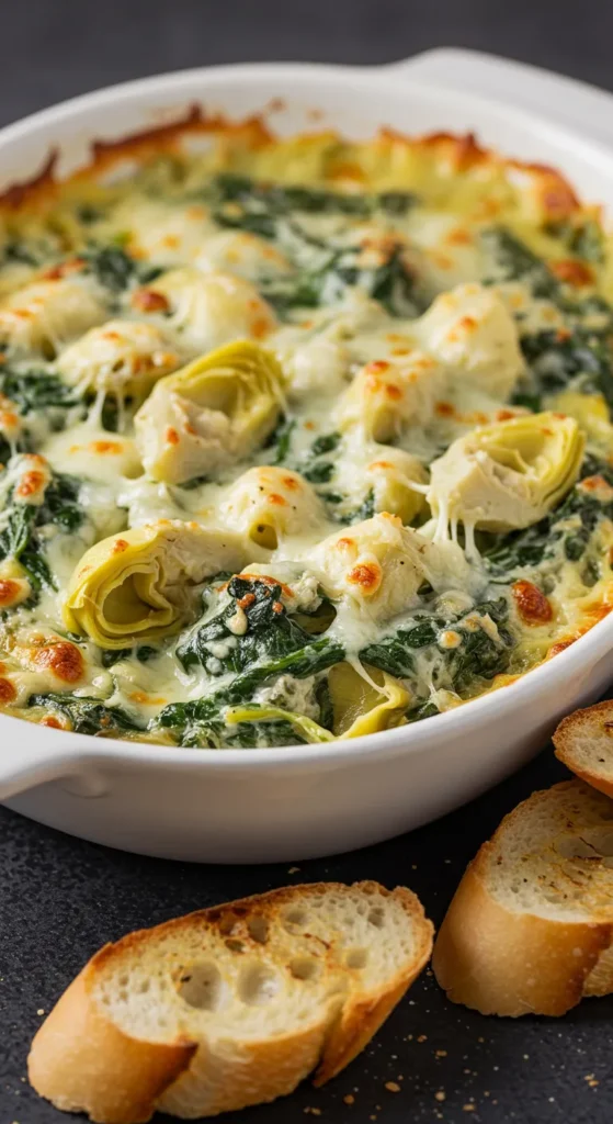 Hot Spinach Artichoke Dip
