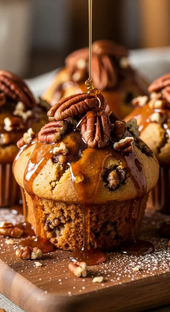 Irresistible Maple Pecan Muffins