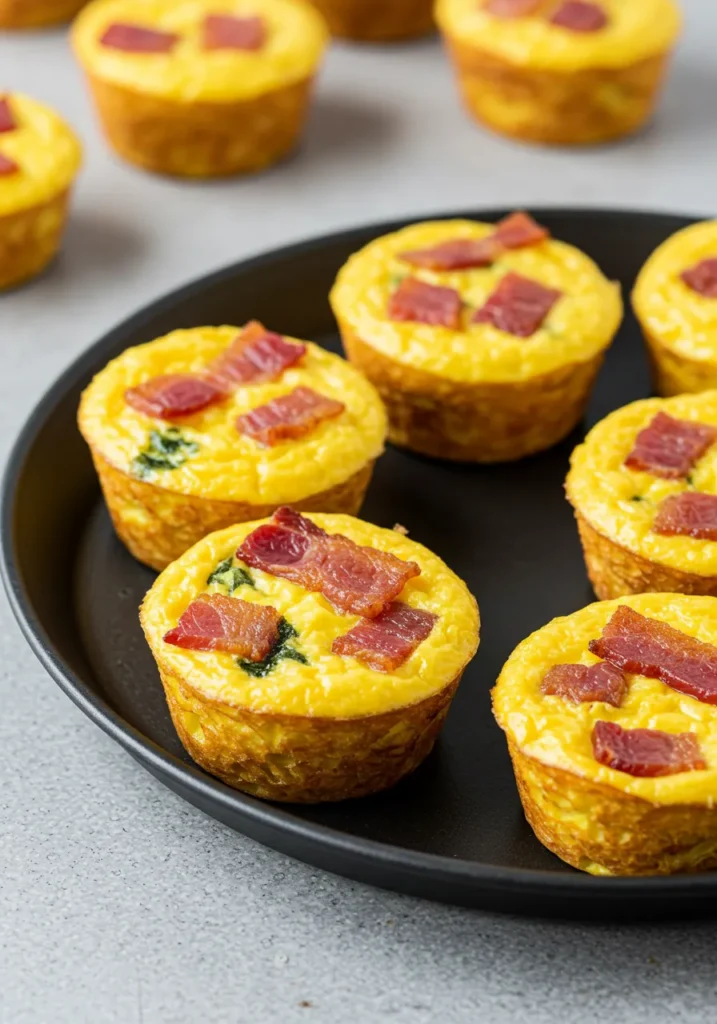 Keto Bacon Egg Muffins Recipe