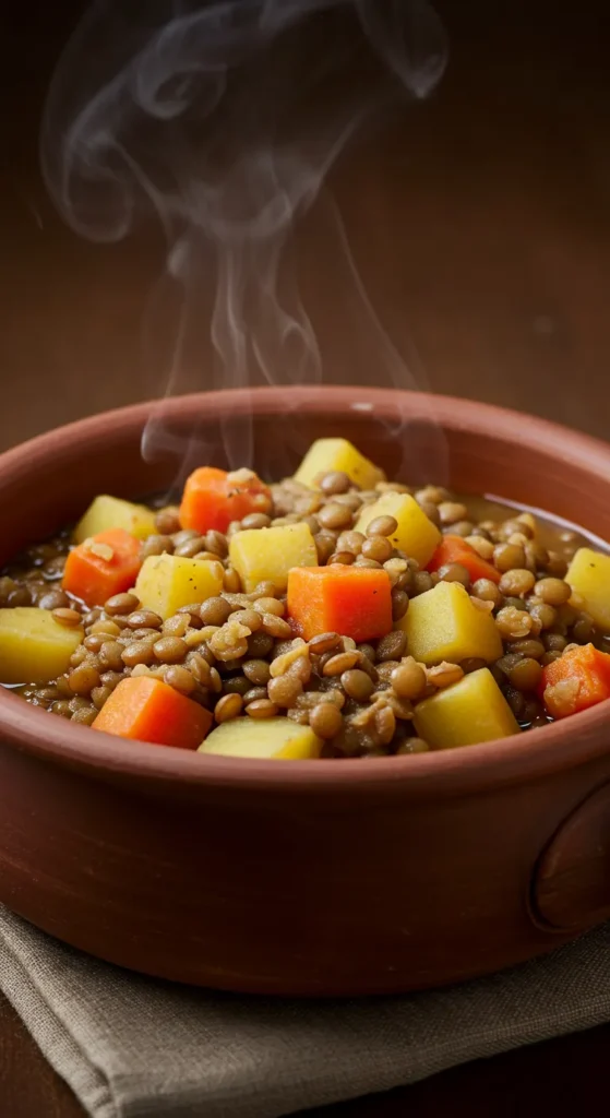 Lentil Stew with Root Veggies