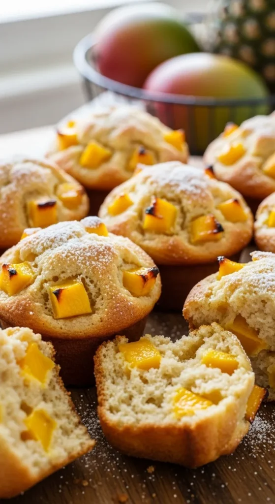 Mango Pineapple Muffins Recipe